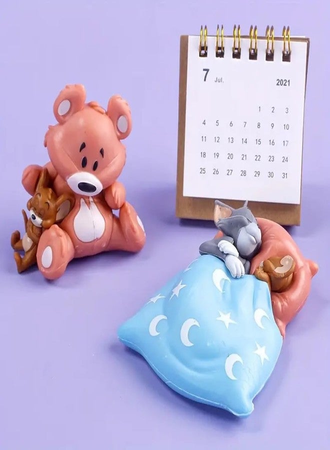 Geekmonkey Cuddly Companion: TnJ Sharing Bed - Adorable 6.5 cm Figurine (Pack of 1) (TnjSharingBed) - Image 2